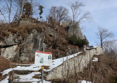 Mise en valeur des ruines du Vanel